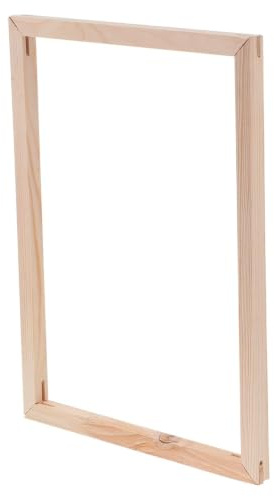 MOKKHNB Telaio in Legno Massello per Tela, Set 40x50 CM per DIY | Facile da Installare, un Set, Superficie Liscia senza Sbavature, per Arti Fai e Montaggio Tela