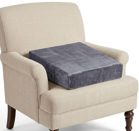 Maphissus 50cm Booster Cushion for Armchairs Recliner Chair Removable Cover | Removable Cover, for Elderly, Indoor