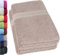 NatureMark 2er Pack DUSCHTÜCHER Premium Qualität 70x140cm DUSCHTUCH Dusch-Handtuch Doppelpack Farbe: Sand/Beige