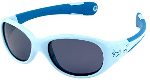 ActiveSol BABY Sonnenbrille 6-24 Monate, 100% UV-Schutz, BPA-frei, polarisiert, verstellbares Band, Prüfengel Bestnoten