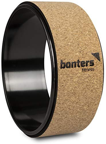 banters Yoga Wheel - Ruota per Yoga in Sughero Naturale