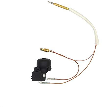 Meter Star Kit de seguridad de calentador de patio de gas, nuevo calentador de gas propano reparación de piezas de repuesto termoacoplador y control de interruptor de seguridad de descarga FD4