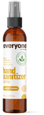 Everyone Coconut & Lemon Hand Sanitizer Spray, 8 FZ