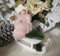 po Deko Schlitten Holzschlitten Dekoschlitten Weihnachten 21cm Shabby Vintage