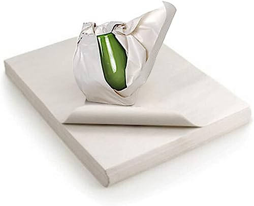 KAPCO 50 A1 White Newspaper Offcuts Paper Sheets (20 x 30in) | Packaging for Moving House, Gift Box Packing, Storing Fragile Items, Clothes Wrapping | Super Absorbent Food Wrapping & Chip Shop Paper