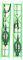 Alomejor Angeln Inline Feeder Cage mit Blei Sinker Langlebiger Fishing Feeder Köderkäfig Federhalter für Karpfen(60g)