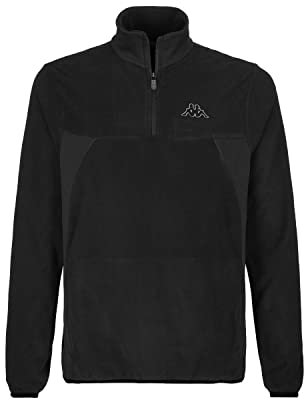 Kappa - Pile Mezza Zip Logo Vauste Pile in Micro Polar cod: 3023G40 (Nero, 3XL)