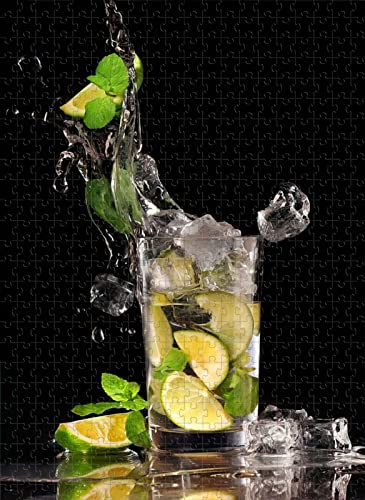 Adult Puzzle 7000 Piece Lemon In A Cup Challenging Puzzle And Family Game Puzzle Combination