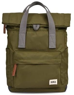 Roka London Canfield, Mochila Unisex Adulto, Military, S