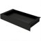 FLEXISPOT S07LB Under Desk Drawer with tray, storage organizer 38x22x5 cm, safety sliding drawers (Black)
