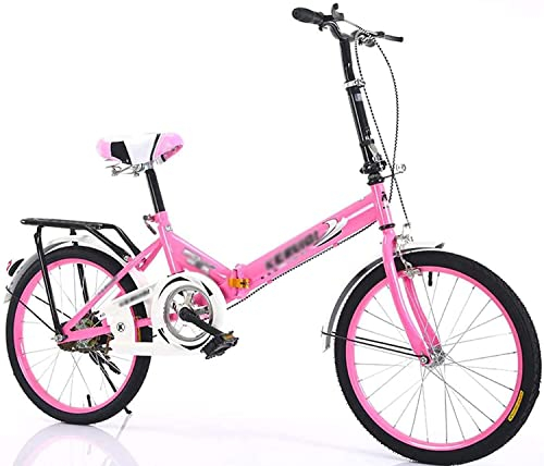 20 Zoll Leichtes Mini-Faltrad Kleines tragbares Fahrrad, Faltrad für Erwachsene, Studentenauto C,20inch