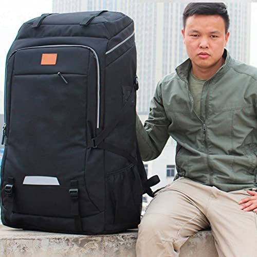 Wanderrucksack Trekkingrucksack 120 L Groß Kapazität Wasserdicht Camping Taktischer Trekkingrucksacke Rucksack Outdoor Wanderrucksäcke für Camping Wandern Robust und reißfest Radfahren Taktischer
