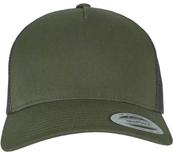 Flexfit Unisex Cap 5-Panel Retro Trucker Cap chocolatechip/Greyish Brown one Size