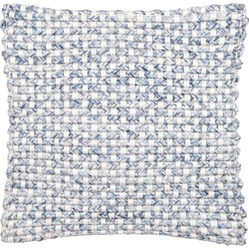 GreenGate Braided Kissenhülle Pale Blue 50x50cm
