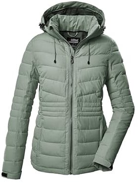 Killtec Damen Kow 10 Wmn Qltd Jckt Steppjacke/Jacke in Daunenoptik mit Kapuze