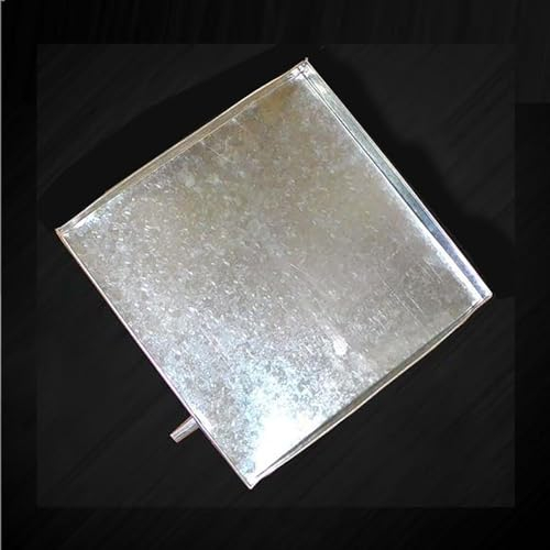 Bac Condensat Clim, Climatiseur Bac De Vidange, Bac De Récupération De Climatiseur Carré De 40 * 40 Cm, avec Tuyau d'eau De 2 M, en Fer Galvanisé, Adapté Aux Climatiseurs Intérieurs Et Extérieurs