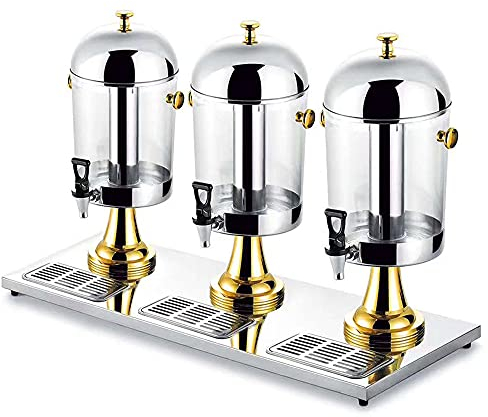 SmPinnaA Distributeur De Boissons Machine À Boissons en Libre-Service Distributeur De Bière Distributeur De Boissons 8/16 / 24L Jus À Boire avec Base Stable pour Bar À Domicile Et Utilisation De Fête