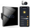 CNBINGO Smart Dimmer Switch for Dimmable LED Light, Voice Control by Alexa, Remote Control by Smart Life App, WiFi Touch Light Switch with Glass Wall Plate, Backlight, Neutral Wire Required