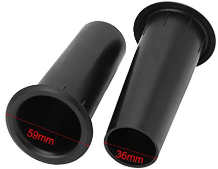 2X Port Tube Bass Vent Ventilation Connector Vent Ventilation Connector Subwoofer Woofer Box Accessories