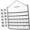 CHILDWEET 1 Wandkalender Aufbewahrungstasche Kalender Wandaufbewahrung Stifthalter Schreibtisch Organizer Wiederverwendbarer Schrank Hänge Organizer Wandkalender Bettkasten