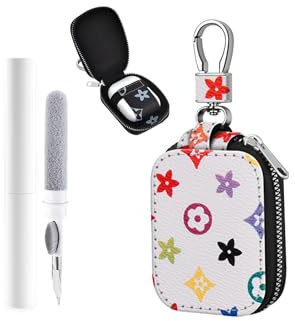 toergy Auriculares VEKJ L8 Pro/EXZHIG J11/SoundPEATS T3 Pro, elegante funda protectora de piel sintética con cremallera, solución de almacenamiento y viaje de alta calidad, bolsa de transporte para