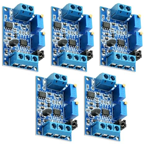 QIQIAZI Strom zu Spannungs Wandler Modul 0/4-20mA zu 0-3,3V 5V 10V Spannungssender,Stromwandler Modul Signalumwandlung Platine