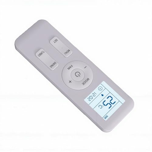 Cryfokt Télécommande AC pour Gree YAY1F1 YAY1F2F YAY1FF, Télécommande Durable et Réactive pour Climatisation, Matériau ABS, 1 unité