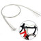 10pcs Bicycle Cable, Stainless Steel Bicycle Derailleur Cable Road Cable Inner Cable for Bicycle