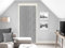 Soleil d'ocre Liane Voilage, Segel, Gebrochen Vize, Polyester, Grau, 90 x 200 cm