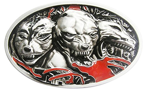 Urban Backwoods Cerberus Gürtelschnalle für Wechselgürtel Buckle