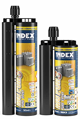 Boite Index De 12-cartouche Scellement Chimique Epoxy Pur 3:1 Filetage M Ø Mm L Mm -mopur30585