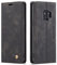 QLTYPRI Hülle für Samsung Galaxy S9, Vintage Dünne Handyhülle mit Kartenfach Geld Slot Ständer PU Ledertasche TPU Bumper Flip Schutzhülle Kompatibel mit Samsung Galaxy S9 - Schwarz