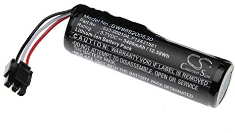 vhbw Akku kompatibel mit Logitech S-00122, S00151, UE Kora Boom, S-00166 Lautsprecher Boxen Speaker (3400 mAh, 3,7 V, Li-Ion)