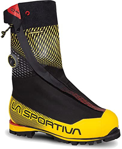 LA SPORTIVA 21U999100 Unisex-Erwachsene Bergschuhe, Black/Yellow, 41.5 EU