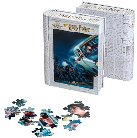 Philos 9044-3D Puzzle Harry & Ron in Sammlerbox, 300 Teile, mit 3D Effekt, Verschiedene Motive, Fanartikel