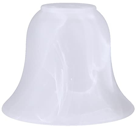 Lampenglas weiß Ø 135mm Alabasterglas Ersatzglas Leuchtenglas Glasschirm E14 Lampenschirm rund