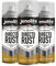 JENOLITE Directorust vernice spray lucida metallizzata | ORO | Vernice multisuperficie | Primer, sottopelo e finitura all-in-one | 3 x 400 ml