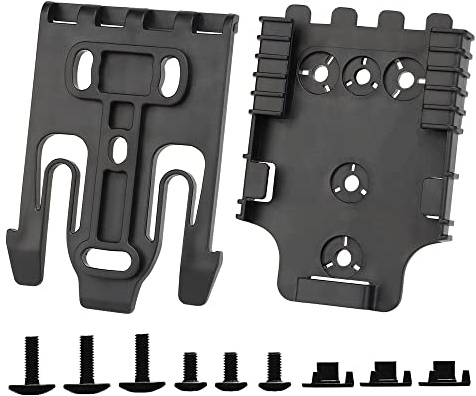 Qls Kit Schnellverriegelungssystem Kit mit Qls19 Feststellgabel und Qls22 Empfängerplatte für Quick Connect Release Work Duty Holster