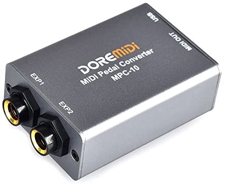 DOREMiDi Expression Pedal Converter Pedal Sustain Pedal Expander MPC-10