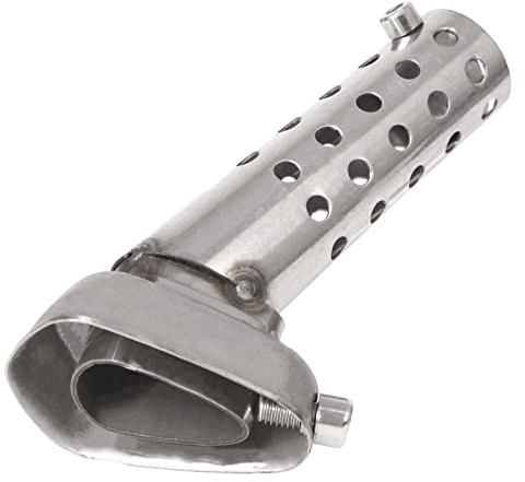 Andux Zone Silencieux d'échappement de moto 40mm silencieux réglable démontable réglable XSQ-01