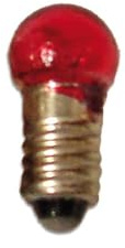 FADEDA 5X Ersatzbirnen E5 rot/Höhe:2 cm/handbemalt/detailgetreue Krippen Figuren - Weihnachten Tisch Dekoration Krippe Zubehör