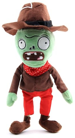 Laruokivi Zombie Peluche Juego de Juguetes 1 2 Vaquero Verde Zombie Relleno de muñecas Blandas