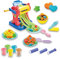 OTONOPI Dough Play Set Kitchen Creations Noodle Maker Pasta Party Playset with 17PCS Dough and Mold Tool Set for Kids 3+