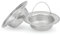 Sanrolax Pack of 2 Sink Strainer Stainless Steel Sink Clogging Protection Sink Strainer 11 x 7.5 x 2 cm with Handle Suitable for Kitchen Shower Sink, XSDGLQ-02