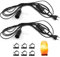 LongZYU 2 Stücke Kabel mit Schalter für Salzlampe Lampenfassung E14 mit 3,5M Lampenkabel mit Schalter EU-Stecker Salzlampenfassung Isolierung Salzleuchte Kabel Salz Lampefassung Schalter Schwarz