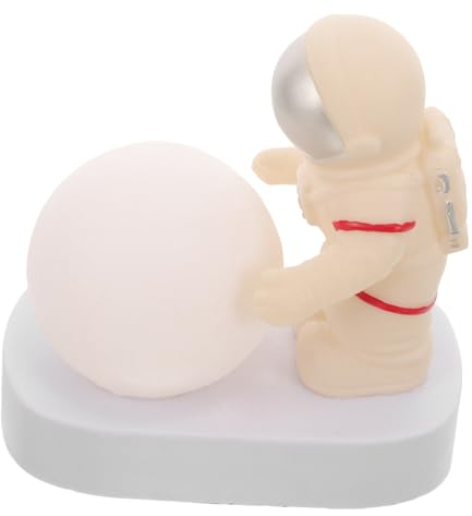 Mikikit 1Pc Astronaut Nachtlicht Desktop Nachtlampe Nachtlampe Dekoration Zuhause Nachtlampe Astronaut Nachtlampe Astronaut Design Nachtlampe Harz Licht Dekorative Lichtlampe
