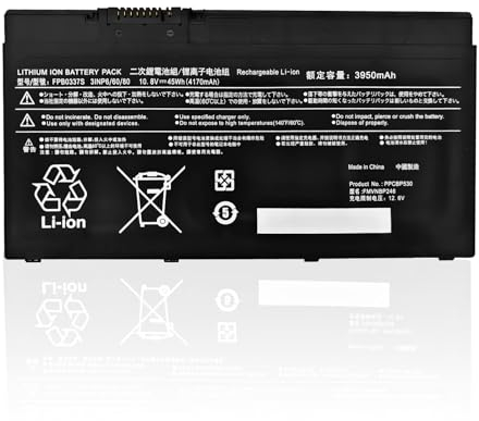 10.8V 45Wh FPB0337S FPCBP530 FMVNBP246 Laptop-Akkus für Fujitsu LifeBook U727 P727 P728 U728 U729 U729X Series CP778922-01 FMVNBP245