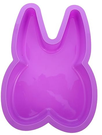 BESTOYARD 1Stk Backform Cupcake-Pfanne Kuchendekorationsform Käsekuchenform Hasenkerzenform Gummiform küchenmaschiene kochgeschirr silikonform selber machen Hasenohren-Kuchenform Kieselgel