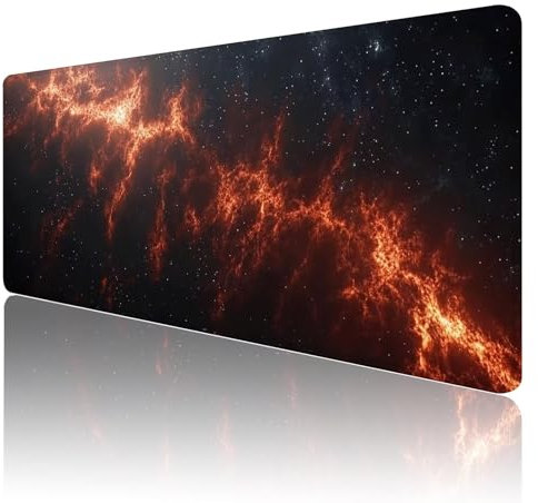 Tapis de Souris Rose Tapis de Souris Gamer XXL 1200x600x3mm ImperméAble Et AntidéRapant Mousepad Bords Cousus Une éTendu SousMains Tapis Souris Paysage pour Gamer, Pc et DéCoration de Bureau V96