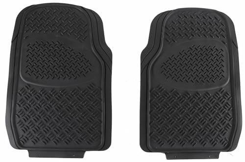 Universelle Gummiautofußmatten CAR MAT Uni Set 1, vorne, 2 Stück
